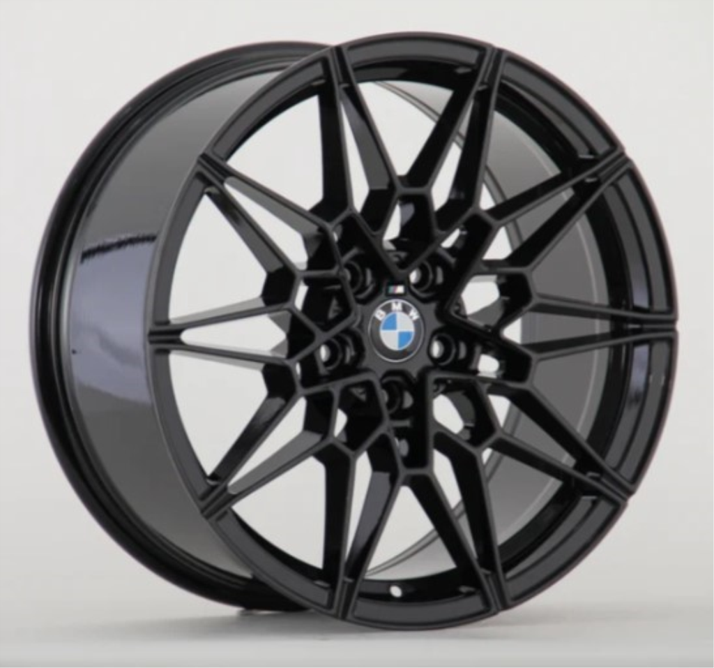 19X8 5X112 ET25 66.5 BLACK Prednja za BMW_5_3143 GENUINE FOR BMW ET25