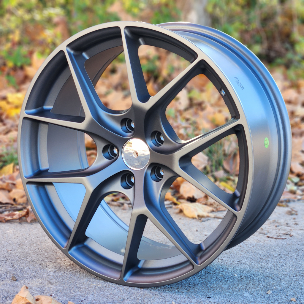 18X8 5X112 ET38 57.1 MATT_GUNMETAL 5796 BORBET GENUINE BORBET ET38