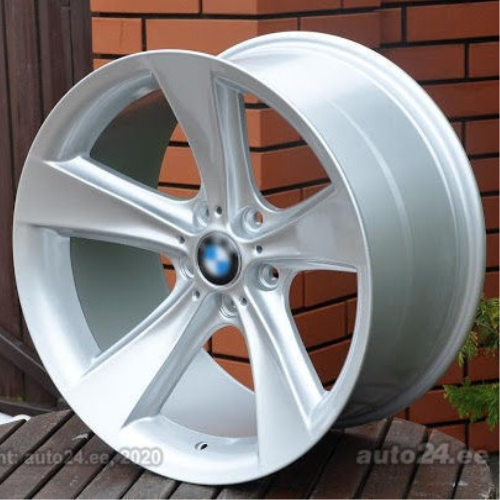 20X10 5X120 ET25 74.1 SILVER BMW STYLE 129 BK086 (Zadnja) GENUINE FOR BMW E60 ET25