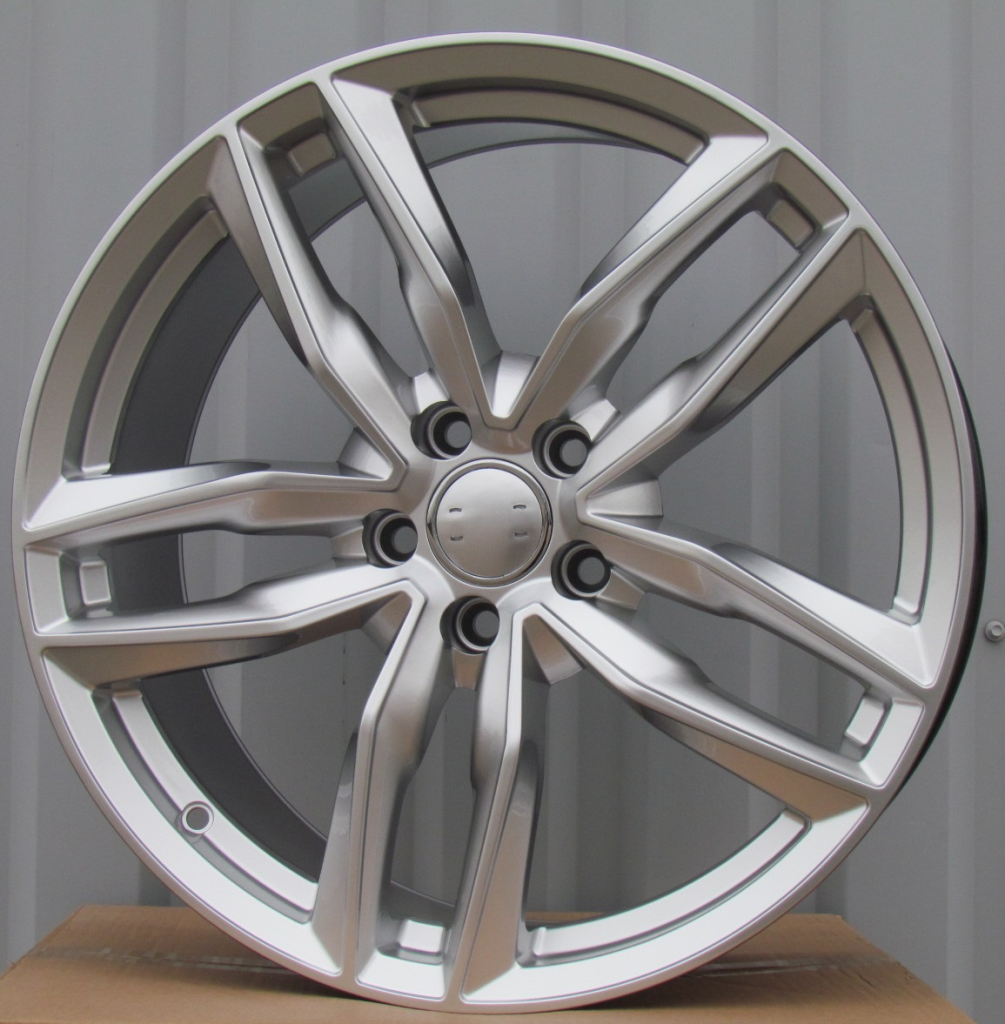 19X8.5 5X112 ET30 66.45 SILVER AUDI_RS_5228 GENUINE FOR AUDI RS6 ET30