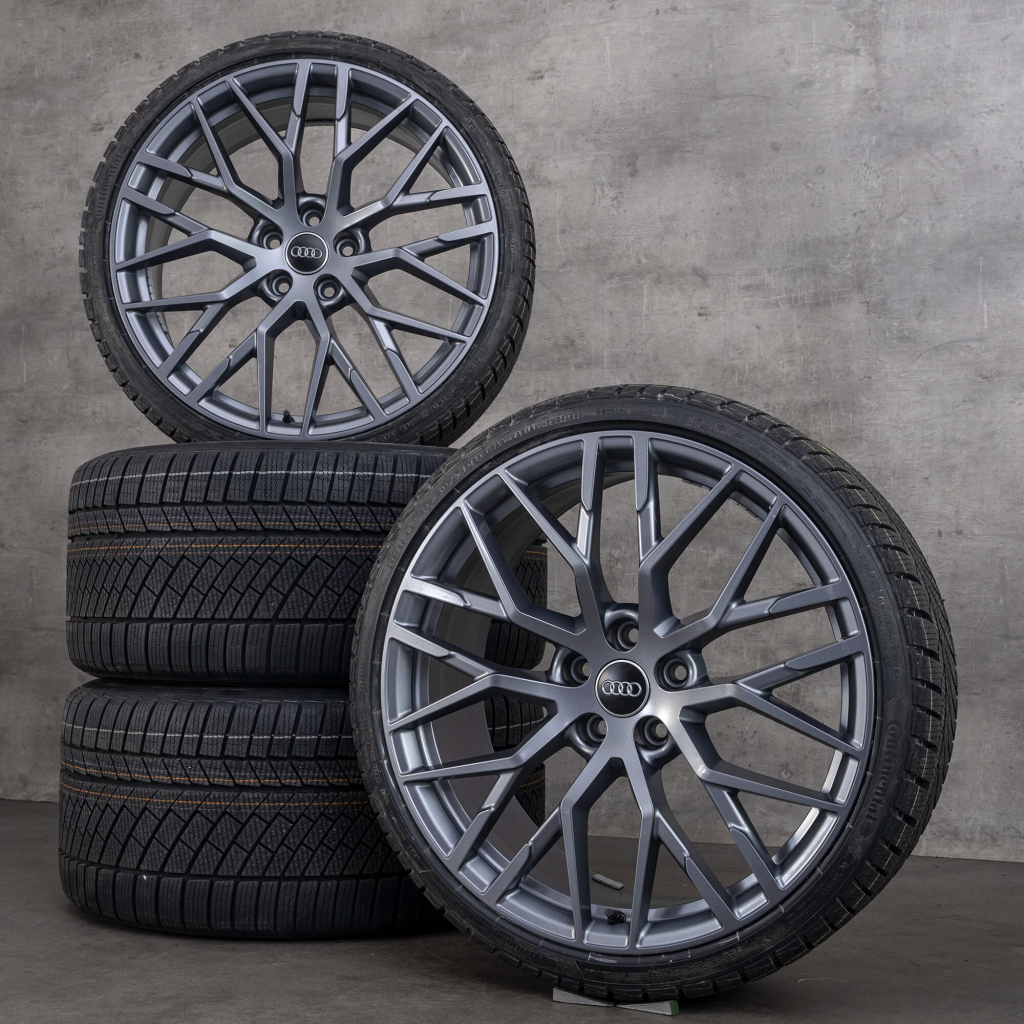 18X8 5X112 ET40 66.45 ANTHRACITE_GRAY AUDI_R8_0174