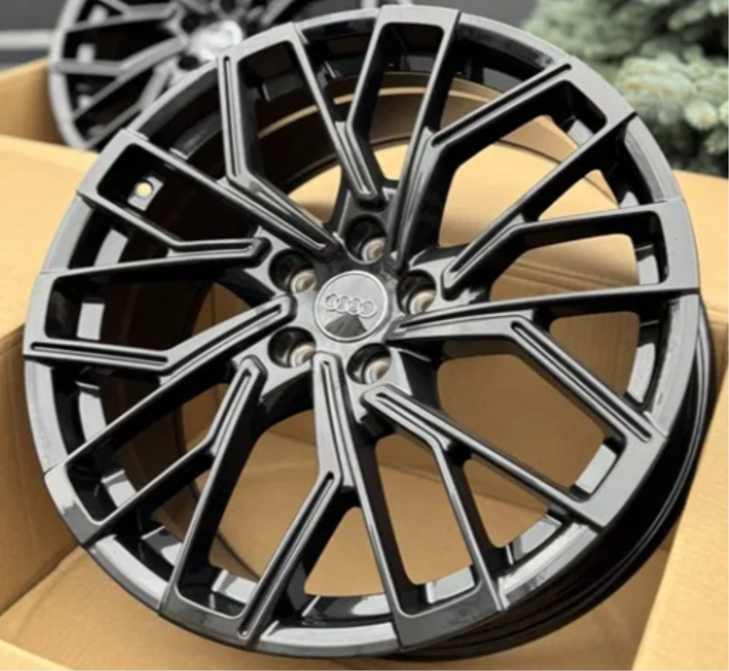 19X8.5 5X112 ET35 66.5 BLACK AUDI_3385