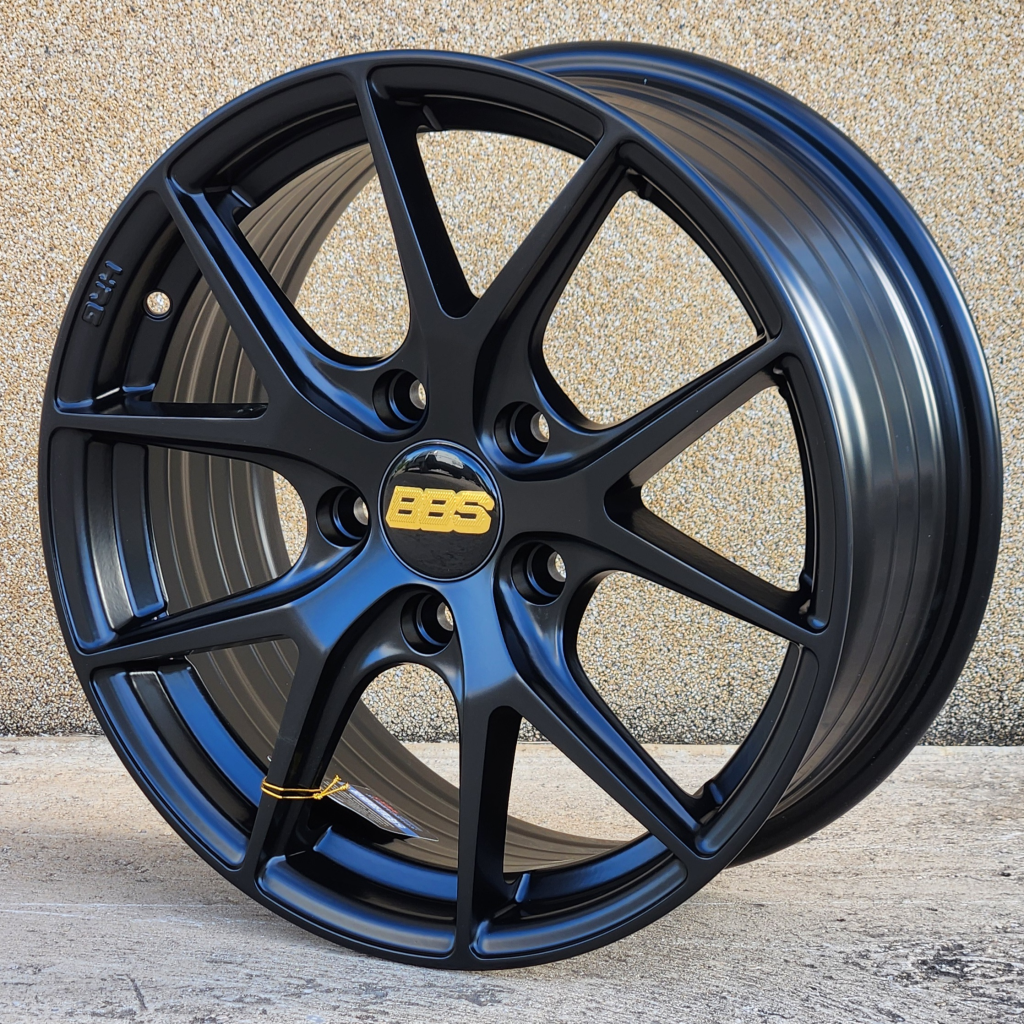 17X7.5 5X108 ET40 73.1 SATIN_BLACK BBS_502