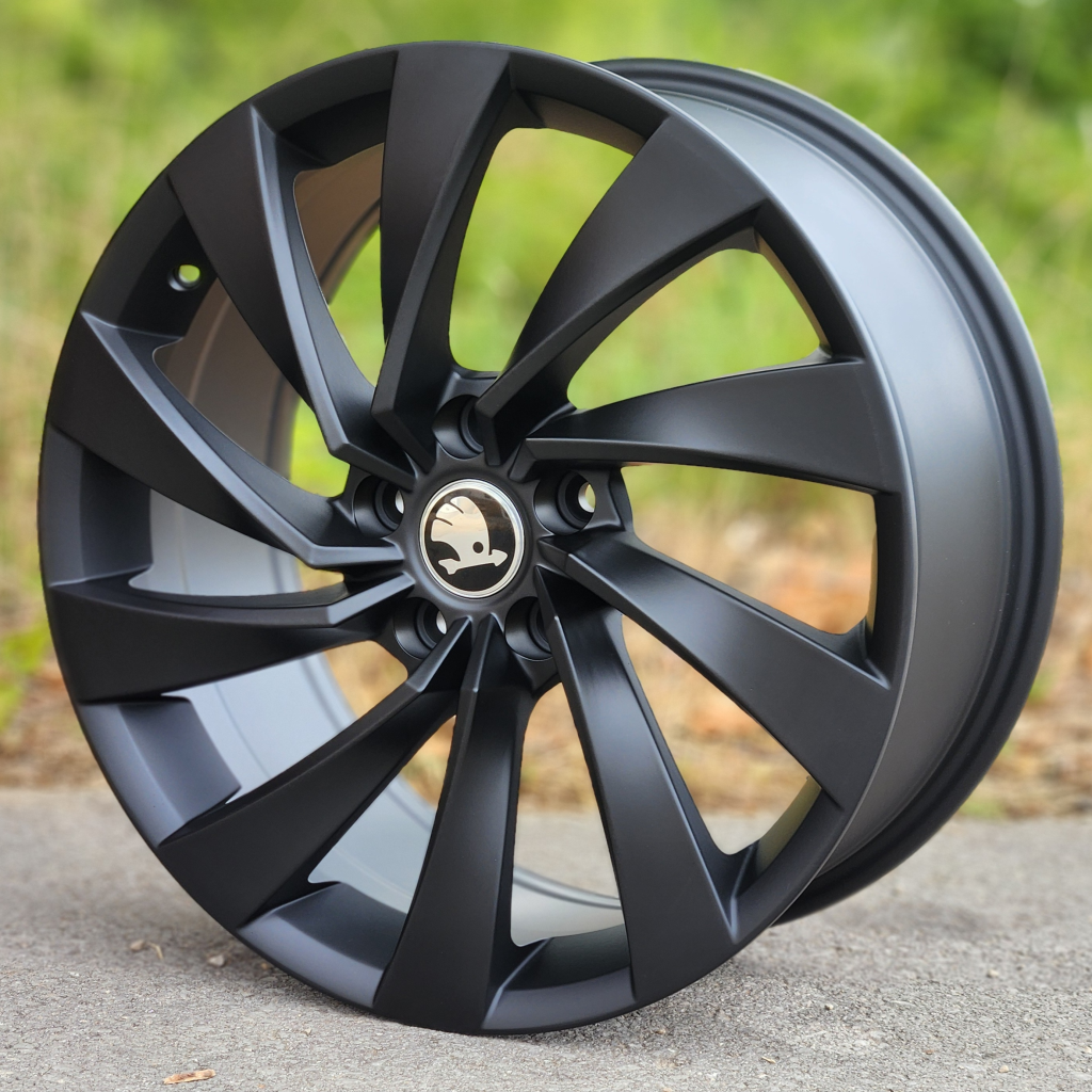 17X7.5 5X112 ET42 57.1 MATT BLACK VW ARTEON ROSARIO 5083