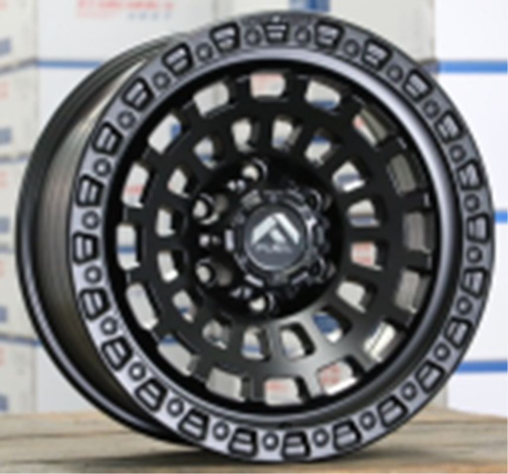16X8 6X139.7 ET0 110 MATT_BLACK 4X4_603
