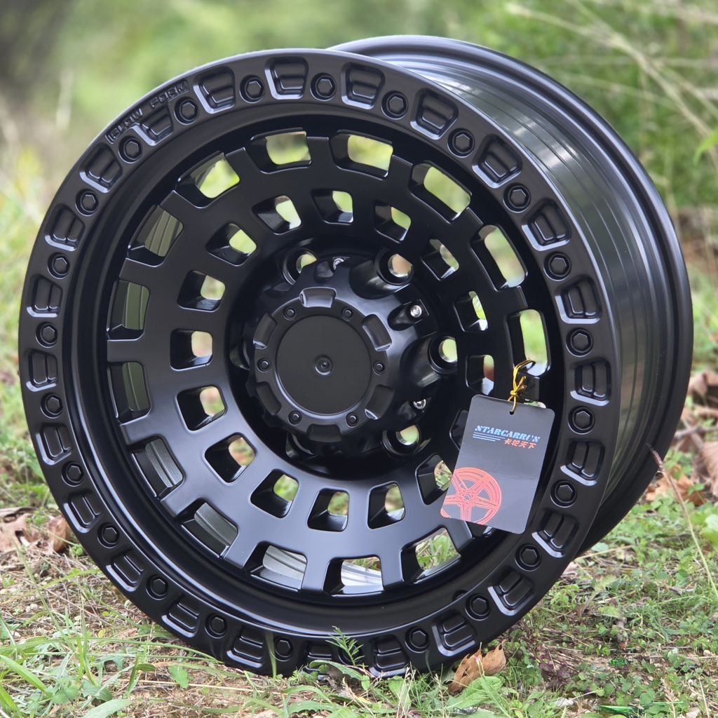 16X8 6X139.7 ET0 110 MATT_BLACK 4X4_603