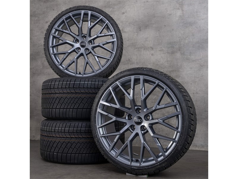 18X8 5X112 ET40 66.45 ANTHRACITE_GRAY AUDI_R8_0174