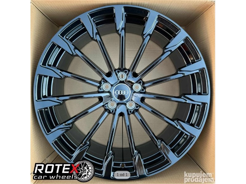 18X8 5X112 ET30 66.6 BLACK 0351 AUDI S6 2021