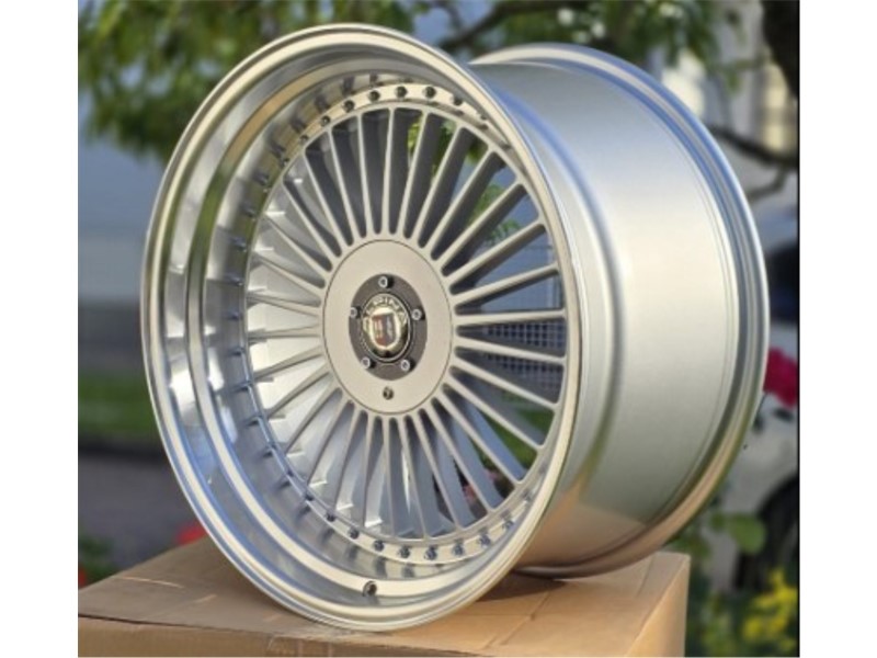 19X10 5X120/112 ET25 74.1 SILVER+CHROME_RIVET Zadnja za BMW_ALPINA_19987