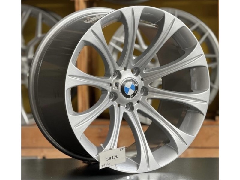 19X9 5X120 ET14 72.6 SILVER Prednja za BMW_STYLE_166_3709