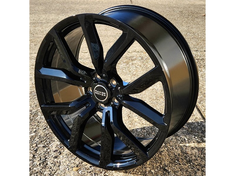 22X9.5 5X120 ET45 72.6 BLACK RANGE ROVER BK5674
