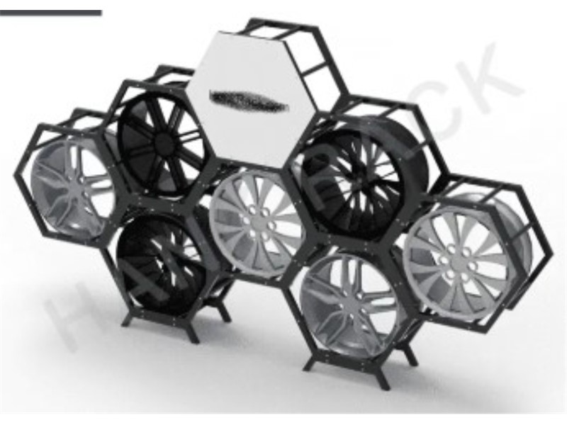 STALAK ZA FELGE 8 MJESTA, DVIJE BAZE MAX. 13 FELGI