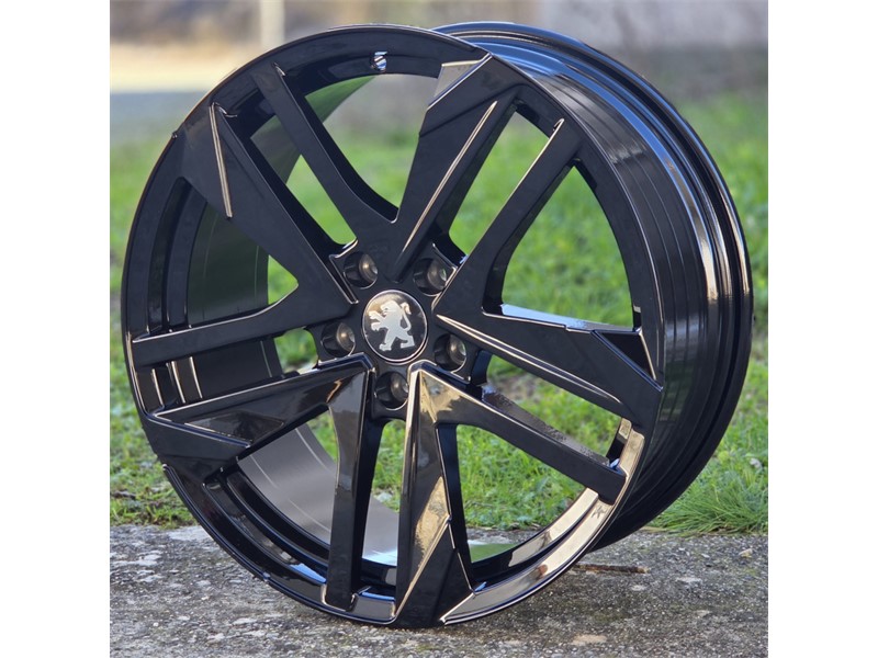 18X8 5X108 ET38 65.1 GLOSS_BLACK YF5711