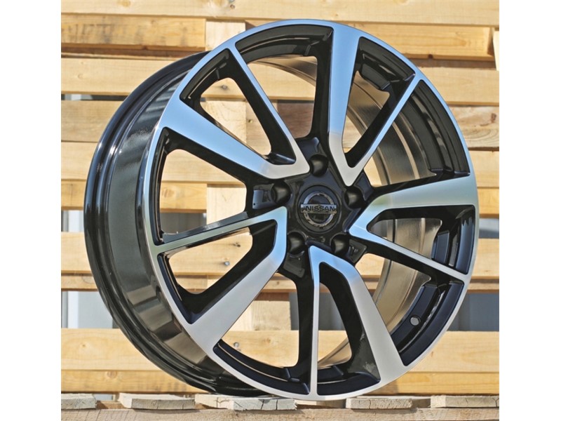 17X7 5X114.3 ET45 66.1 BK853 NISSAN